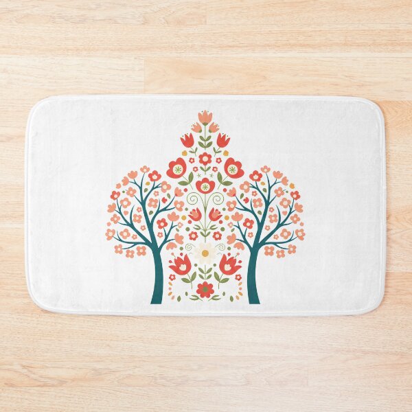 Item preview, Decorative Trees in Scandinavian Folk Art – by heidiannemorris © designed and sold by FOLK ART FUSION by heidiannemorris.