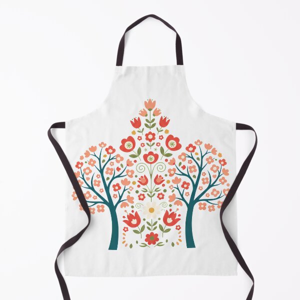 Item preview, Decorative Trees in Scandinavian Folk Art – by heidiannemorris © designed and sold by FOLK ART FUSION by heidiannemorris.