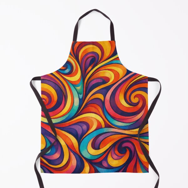 Item preview, Retro Psychedelic Swirls – Vibrant Abstract Groovy Art designed and sold by Far Out Goods.