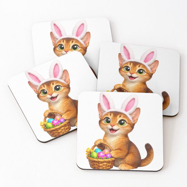 Item preview, Easter Abyssinian Cat designed and sold by Sillytoe.