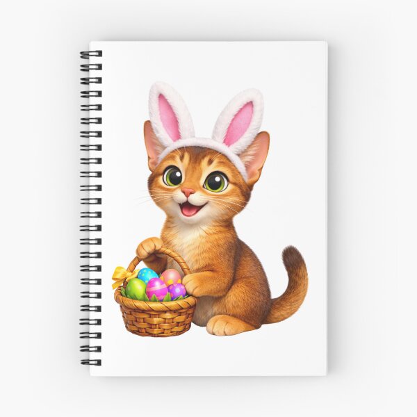 Item preview, Easter Abyssinian Cat designed and sold by Sillytoe.