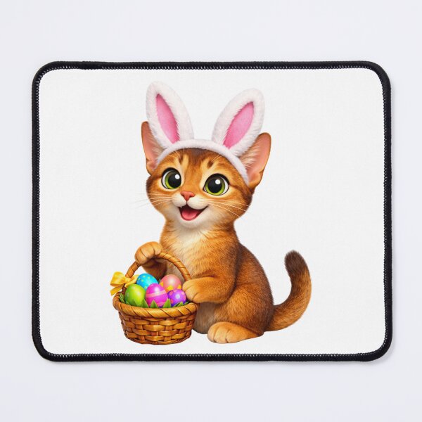 Item preview, Easter Abyssinian Cat designed and sold by Sillytoe.