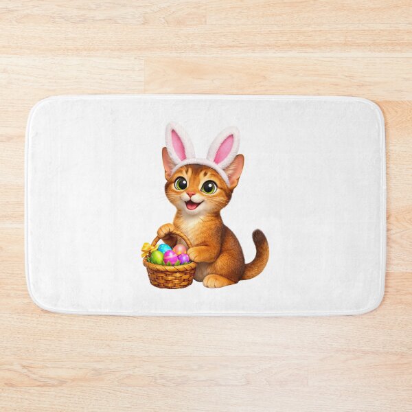 Item preview, Easter Abyssinian Cat designed and sold by Sillytoe.