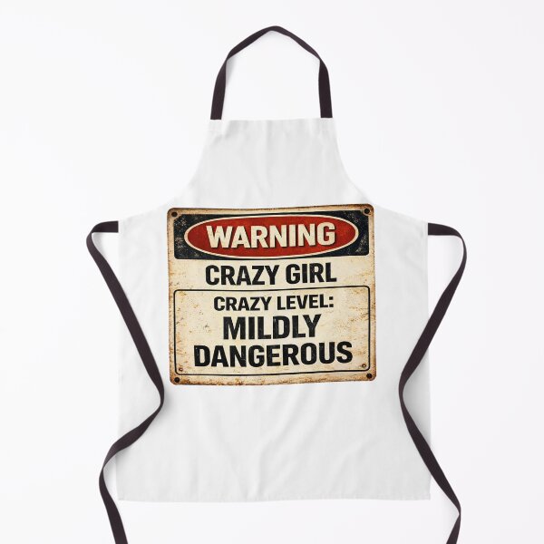 Item preview, Warning: Crazy Girl – Mildly Dangerous designed and sold by CrazyGirlllc.