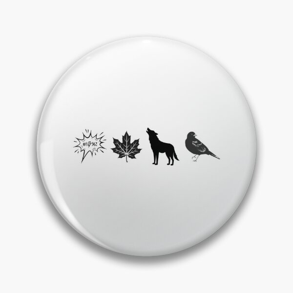 Item preview, Stupid Canadian Wolff Bird Heated rivalry designed and sold by Showquotes.