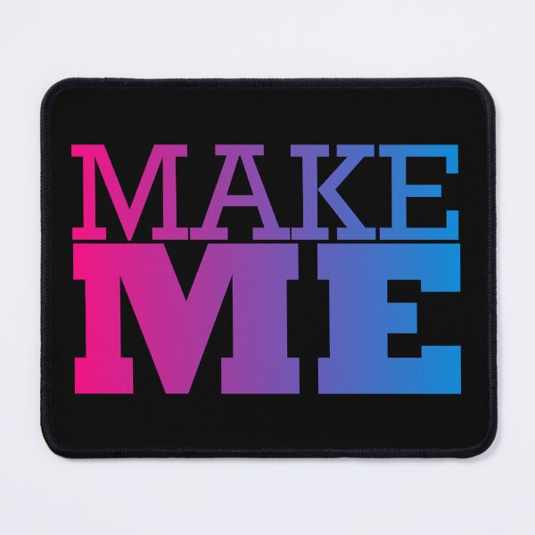 Item preview, MAKE ME Neon Gradient Typography designed and sold by NNAANN.
