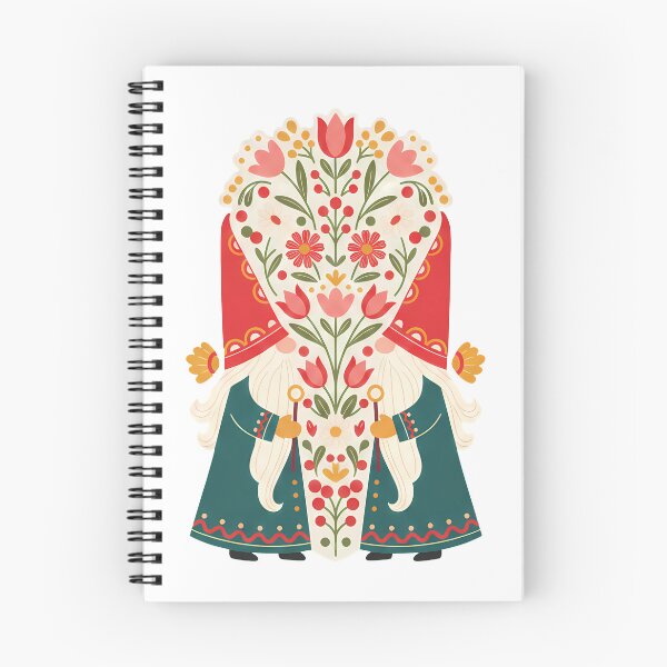 Artikelvorschau, Skandinavische Volkskunstzwerge von heidiannemorris © entworfen und verkauft von FOLK ART FUSION.