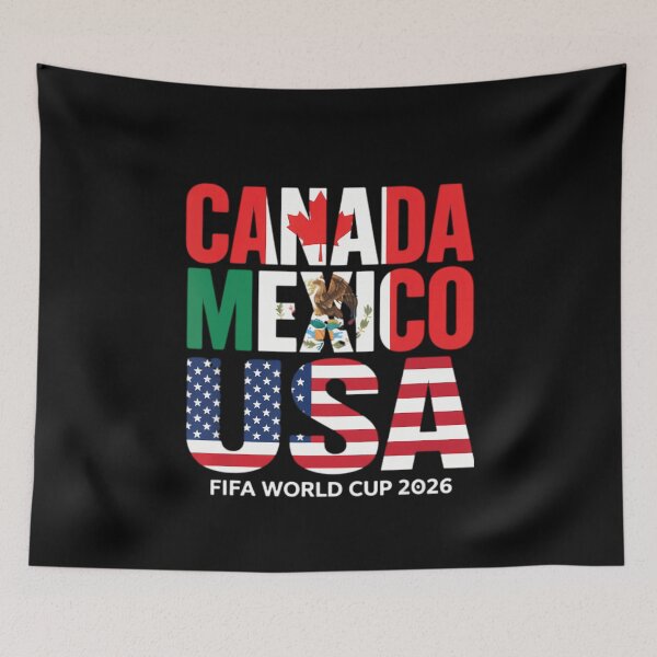Item preview, world cup 2026 hosts - canada mexico usa soccer fan designed and sold by SeanVincent8.