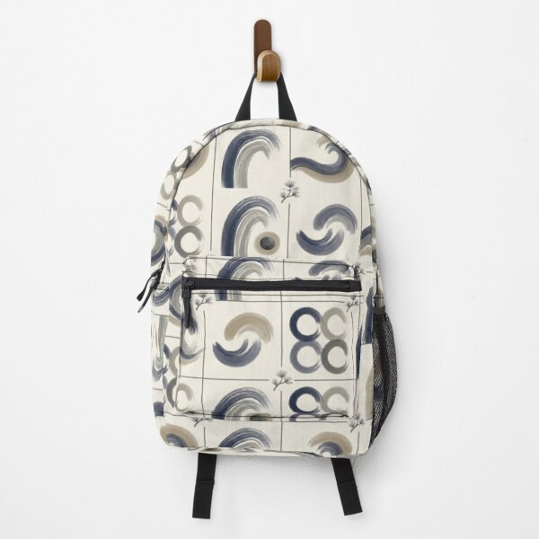 Item preview, Japandi Abstract Brushstroke Seamless Pattern designed and sold by FashioonTrends.