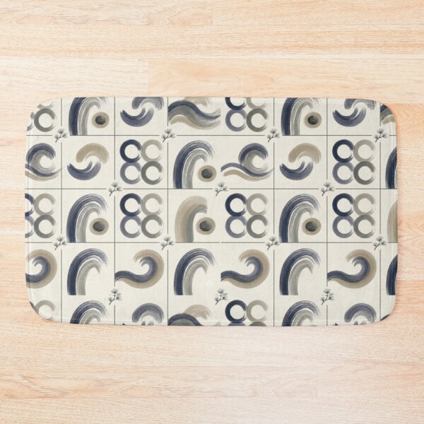 Item preview, Japandi Abstract Brushstroke Seamless Pattern designed and sold by FashioonTrends.