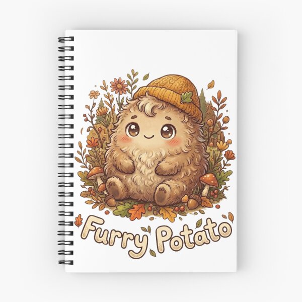 Item preview, Cottagecore Furry Potato – Cute Aesthetic Kawaii Spud designed and sold by Wear Sculpt.