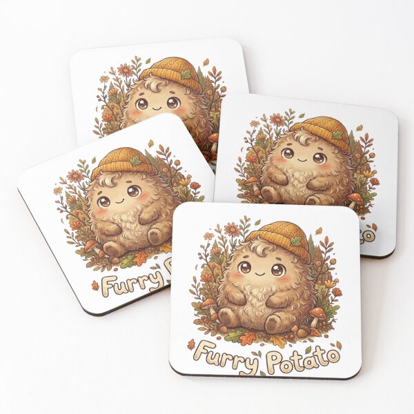 Item preview, Cottagecore Furry Potato – Cute Aesthetic Kawaii Spud designed and sold by Wear Sculpt.