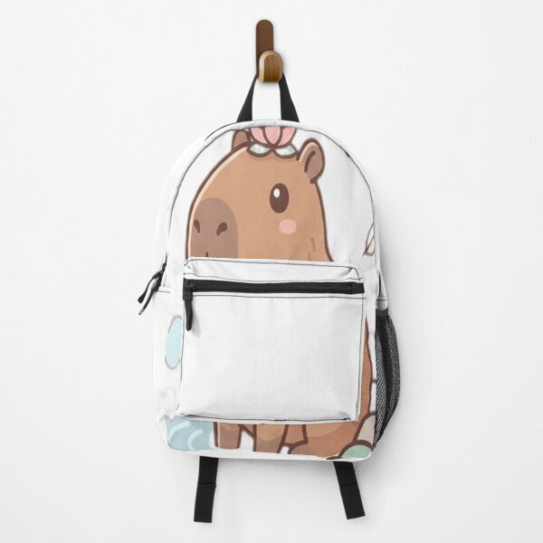 Item preview, "Kawaii Zen Capybara in Hot Springs" designed and sold by Rayli19.
