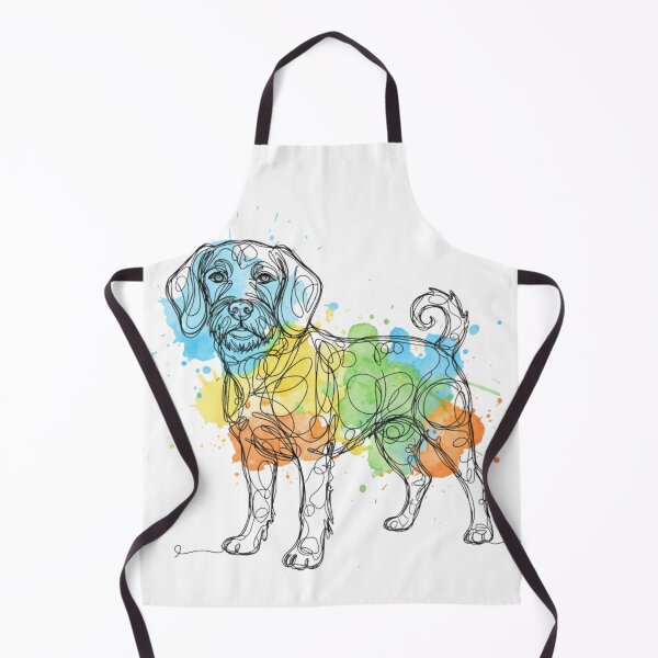 Item preview, Product Title Modern Scribble Dog Art | Minimalist Watercolor Puppy Graphic designed and sold by Wear Sculpt.