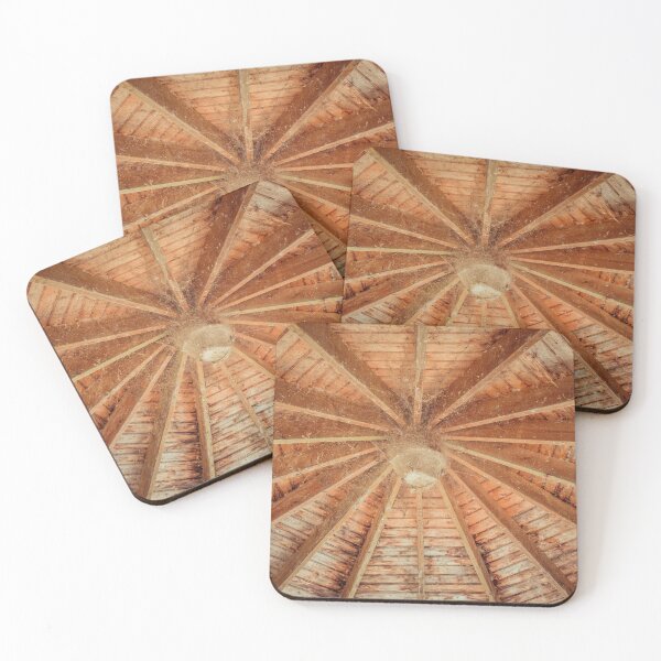 Item preview, Inside View of Symmetrical Wooden Roof Structure designed and sold by ADAG-ART.