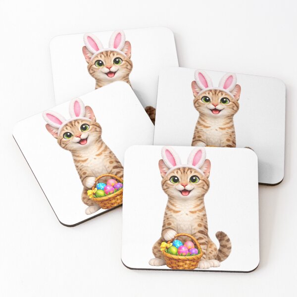 Item preview, Easter Australian Mist Cat designed and sold by Sillytoe.