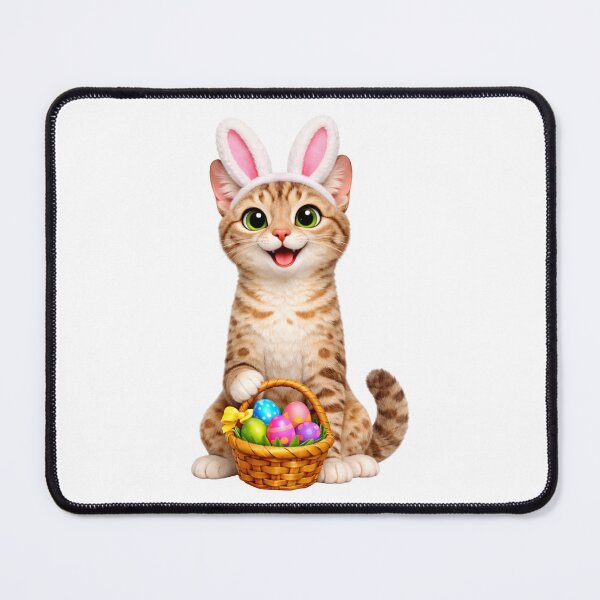 Item preview, Easter Australian Mist Cat designed and sold by Sillytoe.