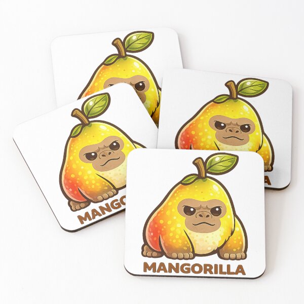 Item preview, Mango Gorilla — Golden Primate Mashup designed and sold by DreamMachine69.