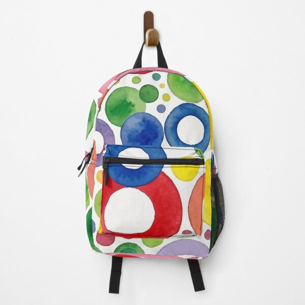 Item preview, Cheerful Watercolor Circles and Rings - Modern Geometric Pattern designed and sold by Far Out Goods.