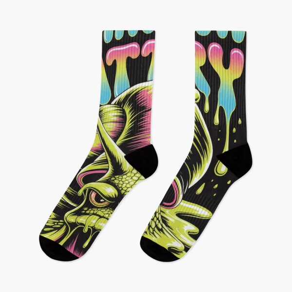 Item preview, Living on Low Battery – Melting Psychedelic Snail Graphic designed and sold by NewUSShop.