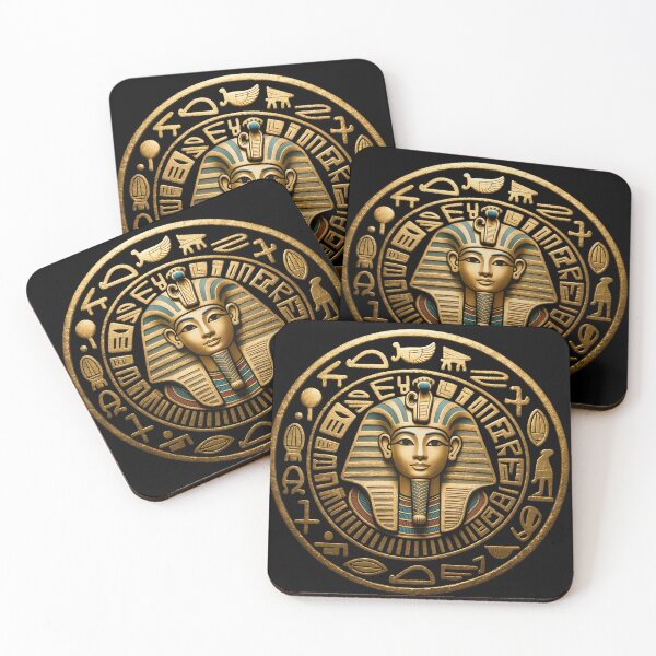 Item preview, Golden Scarab Mandala – Mystical Egyptian Art 5 designed and sold by AnadAA.