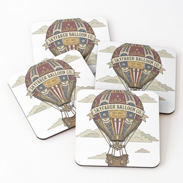 Item preview, Vintage Hot Air Balloon designed and sold by pictranoosa.