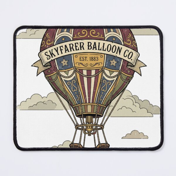 Item preview, Vintage Hot Air Balloon designed and sold by pictranoosa.