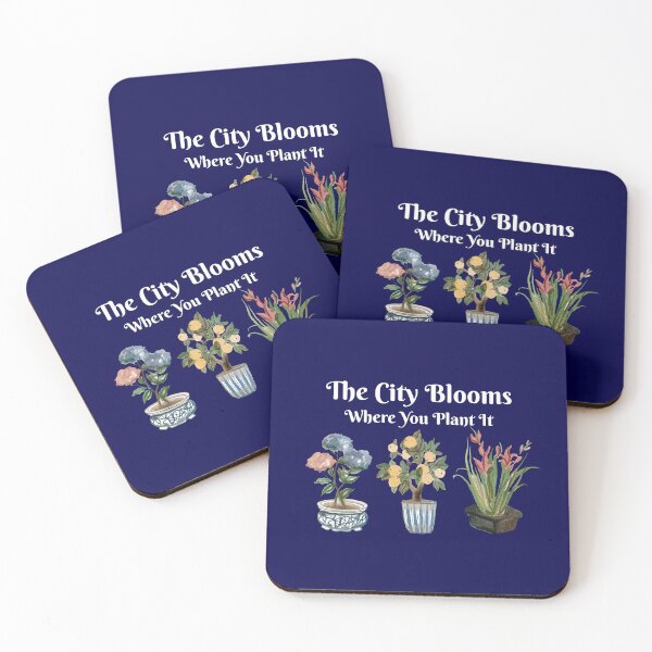 Item preview, City Blooms Where You Plant It (B) designed and sold by Sachie's Studio.