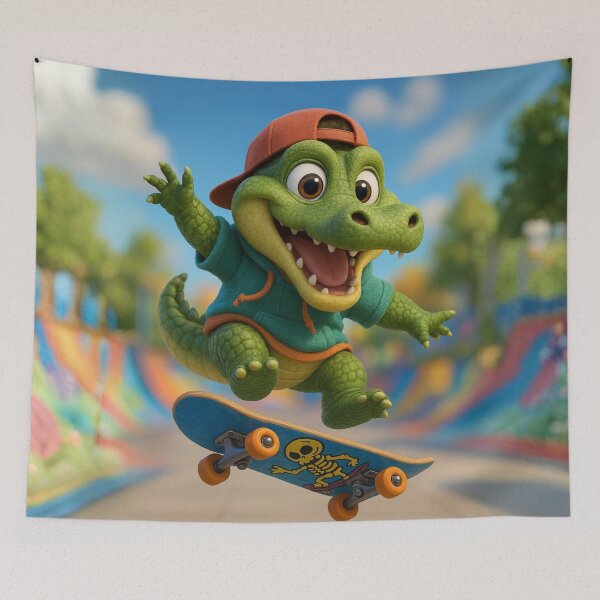 Item preview, Skater Purussaurus designed and sold by Sillytoe.