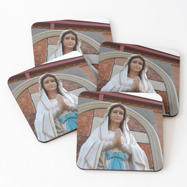 Item preview, A statue of the Virgin Mary - Lady of Lourdes  designed and sold by OzzyluArt.