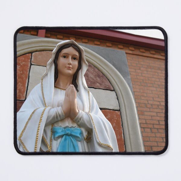 Item preview, A statue of the Virgin Mary - Lady of Lourdes designed and sold by OzzyluArt.