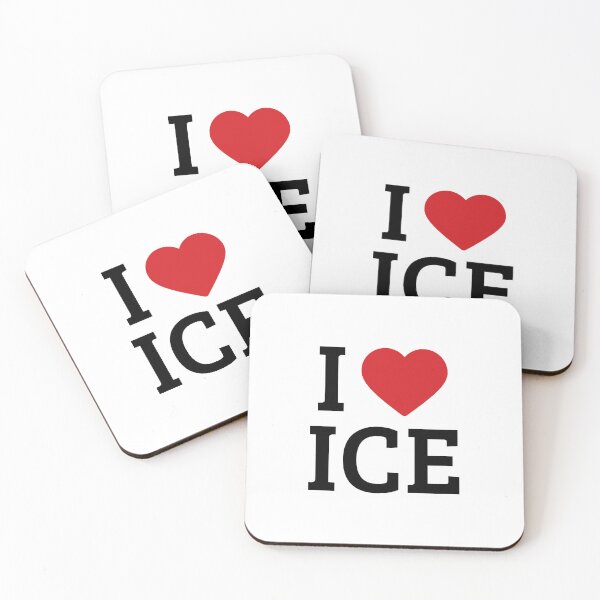 Item preview, I Love ICE T-Shirt | Proud to Support ICE Border Patrol Immigration Back the Blue Tee Conservative Gift designed and sold by Patriotic Mama.