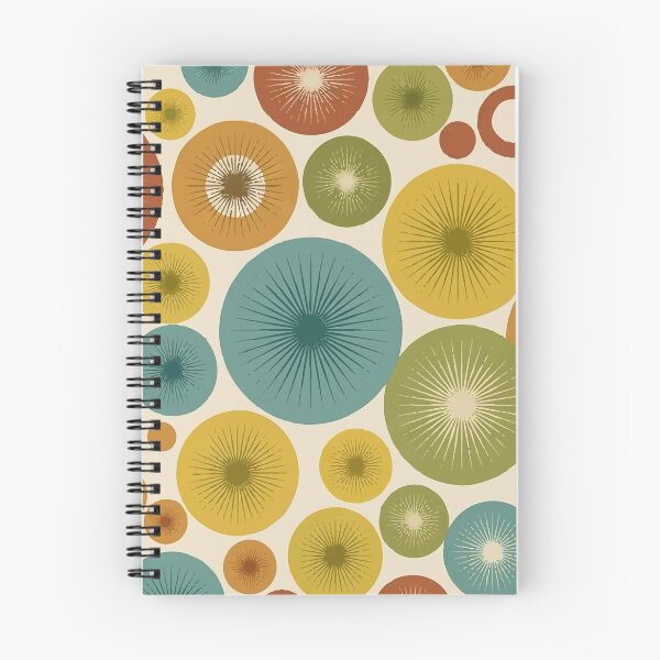 Item preview, Mid-Century Modern Sunburst Retro Geometric Pattern designed and sold by Far Out Goods.