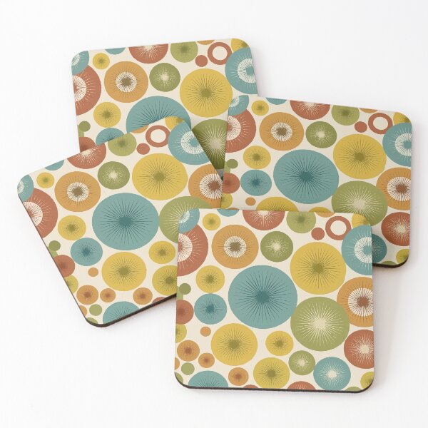 Item preview, Mid-Century Modern Sunburst Retro Geometric Pattern designed and sold by Far Out Goods.
