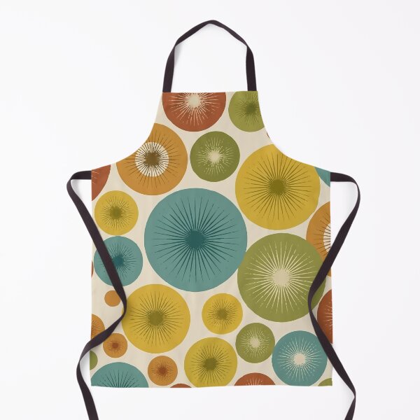 Item preview, Mid-Century Modern Sunburst Retro Geometric Pattern designed and sold by Far Out Goods.