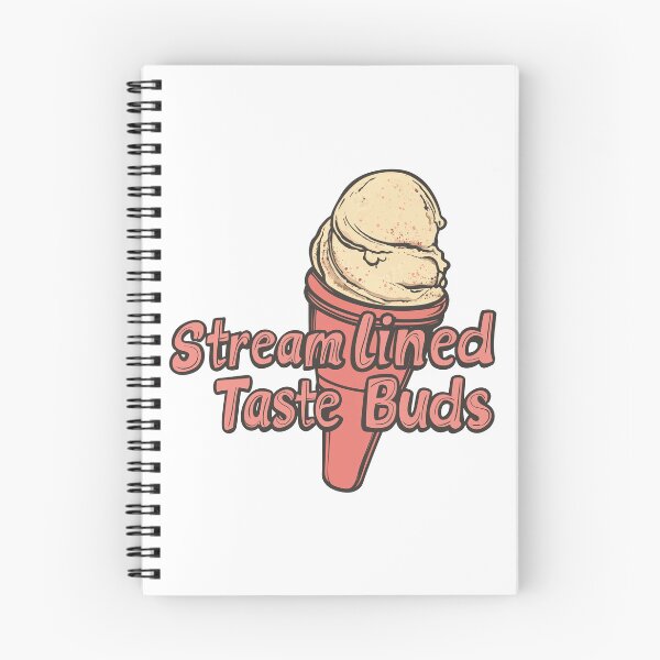 Item preview, Streamlined Taste Buds Retro Ice Cream Cone  designed and sold by FWLKIT.
