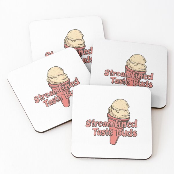 Item preview, Streamlined Taste Buds Retro Ice Cream Cone  designed and sold by FWLKIT.