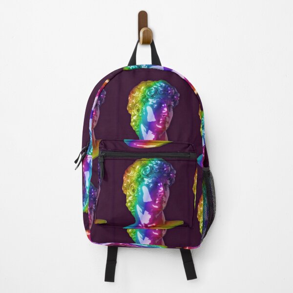 Item preview, Holographic Rainbow David Bust Design - Modern Classic Art Style designed and sold by Hipatye26.