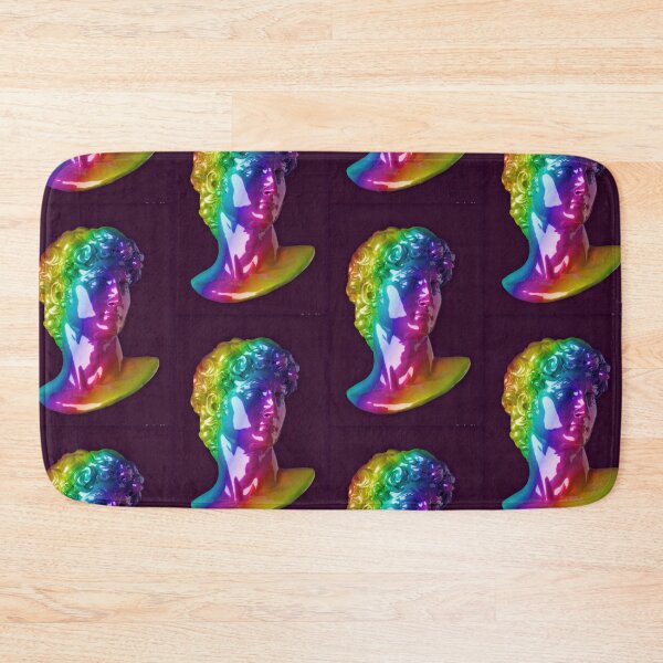 Item preview, Holographic Rainbow David Bust Design - Modern Classic Art Style designed and sold by Hipatye26.
