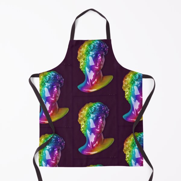 Item preview, Holographic Rainbow David Bust Design - Modern Classic Art Style designed and sold by Hipatye26.
