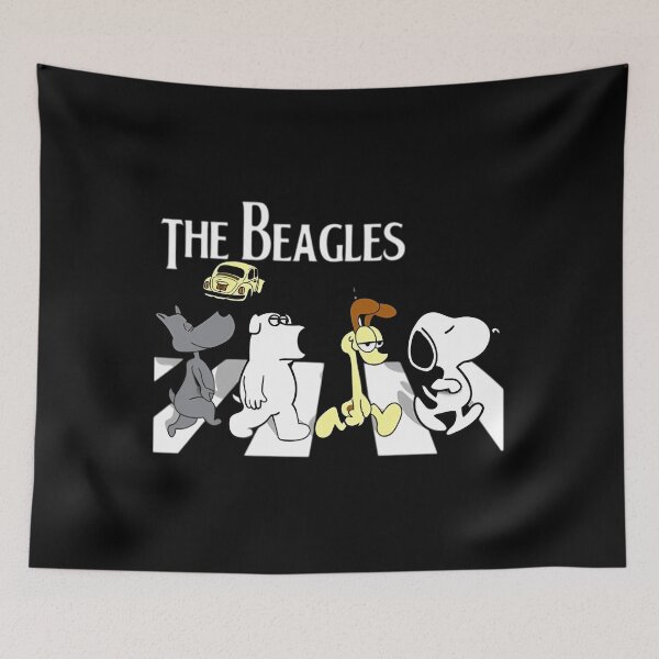 Item preview, The Beagles Abbey Road Parody designed and sold by CuriousArtistry.