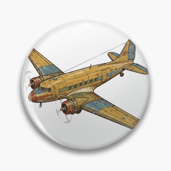 Artikelvorschau, Vintage Propellerflugzeug entworfen und verkauft von pictranoosa.