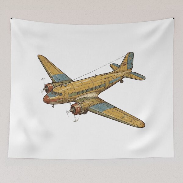 Item preview, Vintage Propeller Airplane designed and sold by pictranoosa.