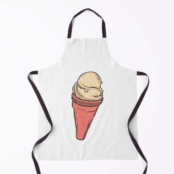 Item preview, Coral Cone Topped With Two Scoops designed and sold by FWLKIT.