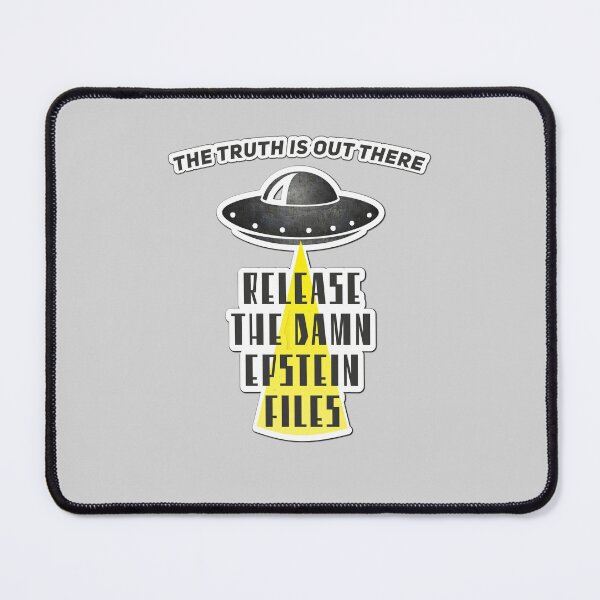 Item preview, Release the Epstein Files (UFO / Aliens) - TRUTH IS OUT THERE designed and sold by SabbaticalSteve.