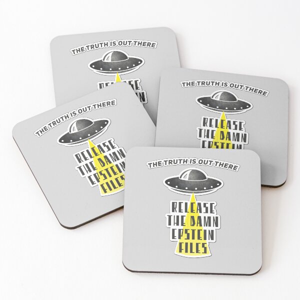 Item preview, Release the Epstein Files (UFO / Aliens) - TRUTH IS OUT THERE designed and sold by SabbaticalSteve.