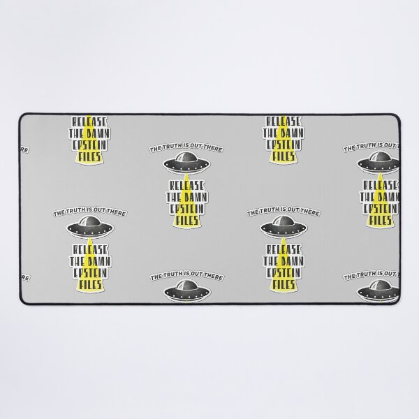 Item preview, Release the Epstein Files (UFO / Aliens) - TRUTH IS OUT THERE designed and sold by SabbaticalSteve.