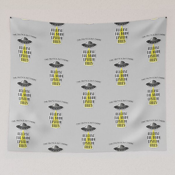 Item preview, Release the Epstein Files (UFO / Aliens) - TRUTH IS OUT THERE designed and sold by SabbaticalSteve.