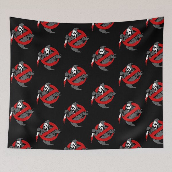 Item preview,   ghostface killer scary movie ghostbusters designed and sold by Blck-Acid-Devil.