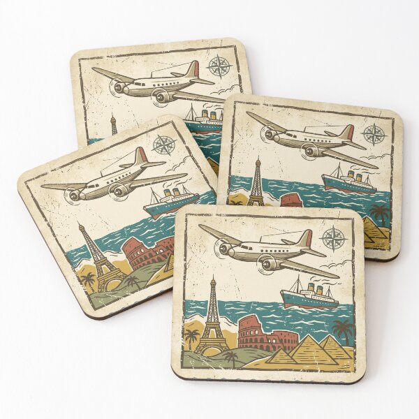 Item preview, Vintage Travel Stamp designed and sold by pictranoosa.